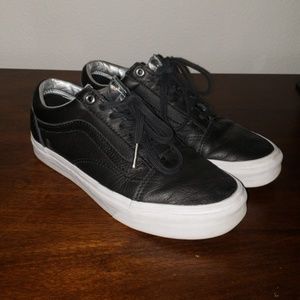 Leather Van's Shoes